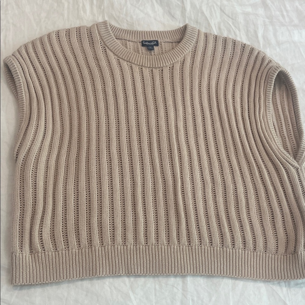 Splendid Camille Cotton Sweater Vest